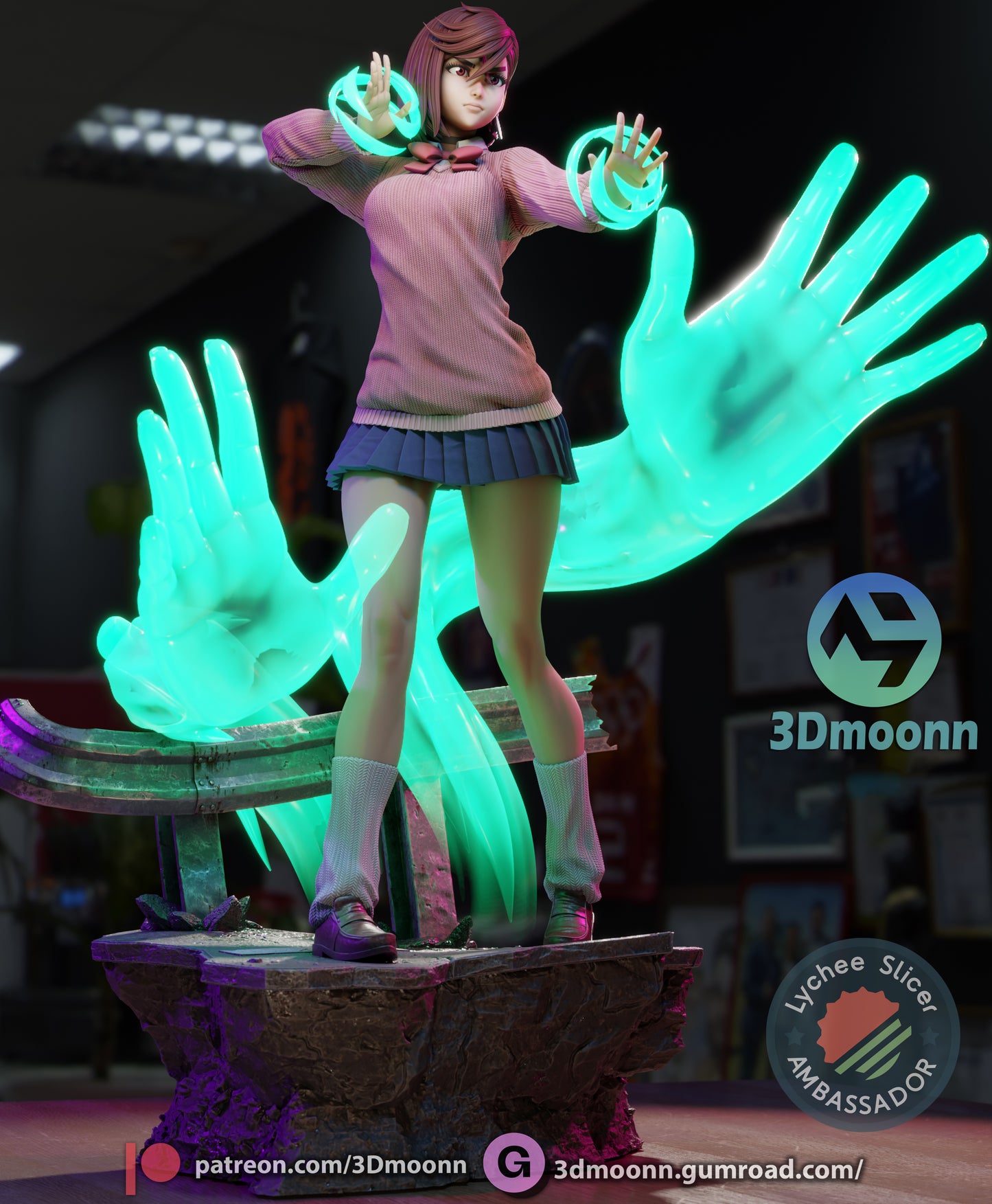 Momo Ayase Statue