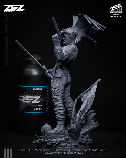 Peacemaker Statue 3D-Printed Kit