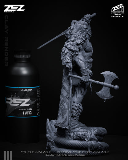 He-Man (Museum Pose) Statue 3D-Printed Kit