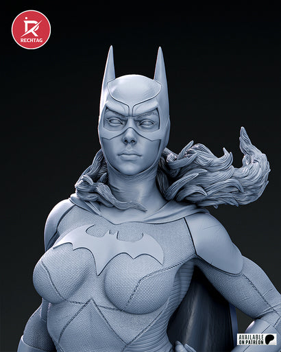 Batgirl Statue 3D-Printed Kit