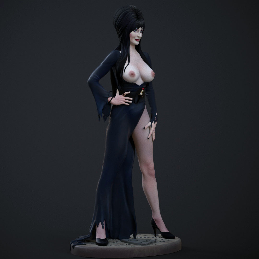 Elvira Statue 3D-Printed Kit