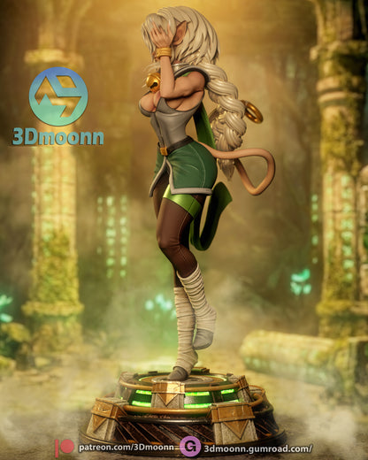 Aisha ClanClan Statue