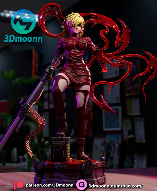 Seras Victoria - Hellsing Statue