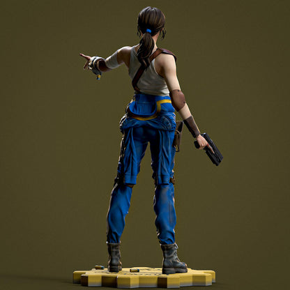 Lucy (Fallout) Statue 3D-Printed Kit