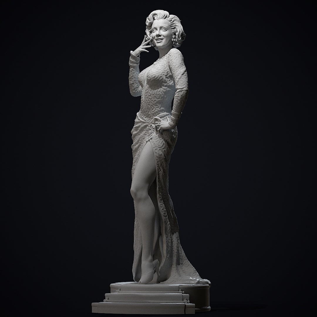 Marylin Statue 3D-Printed Kit