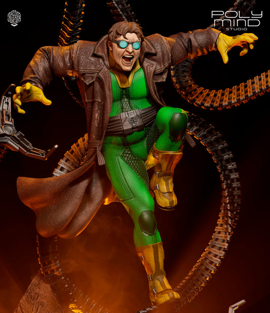Doctor Octopus Statue 3D-Printed Kit