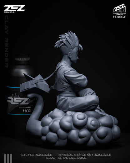 Gohan Statue 3D-Printed Kit