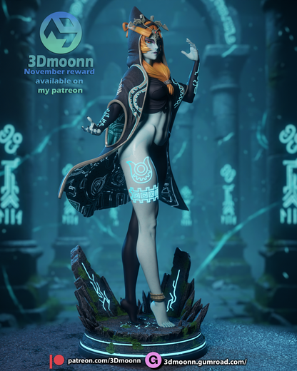 Midna - Zelda Twilight Princess Statue