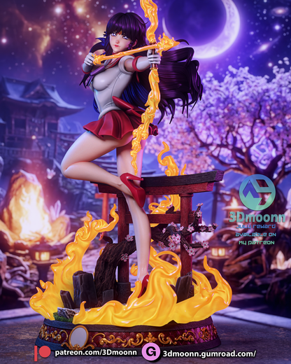 Sailor Mars Statue 3D-Printed Kit