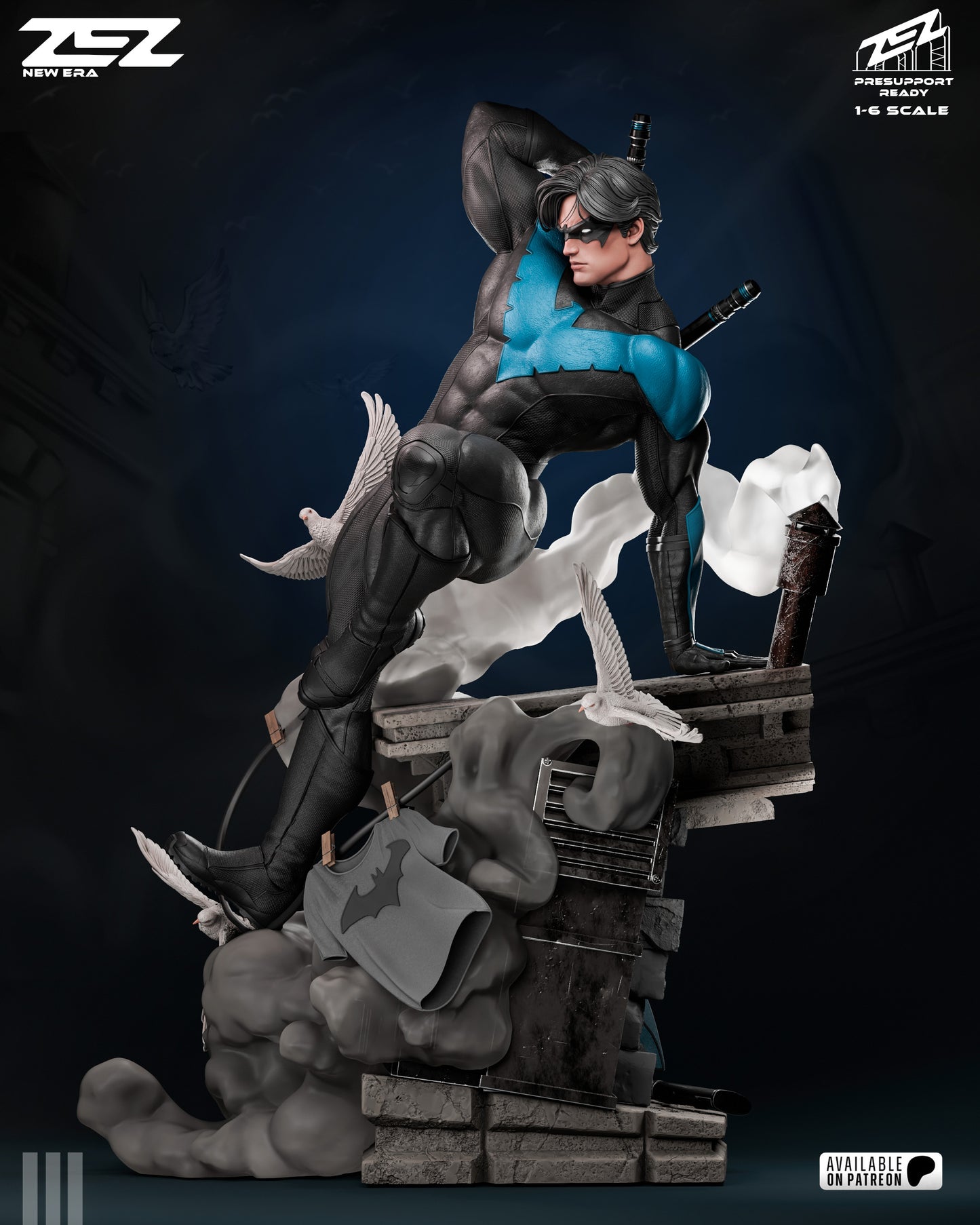 Nightwing Statue