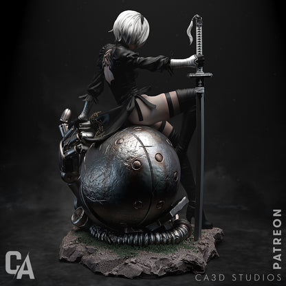 2B Statue