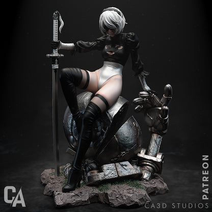 2B Statue