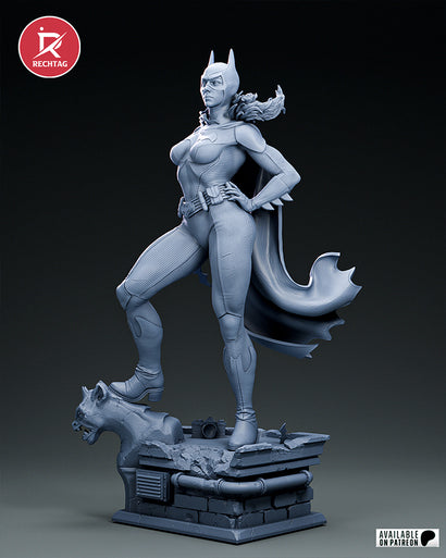 Batgirl Statue 3D-Printed Kit