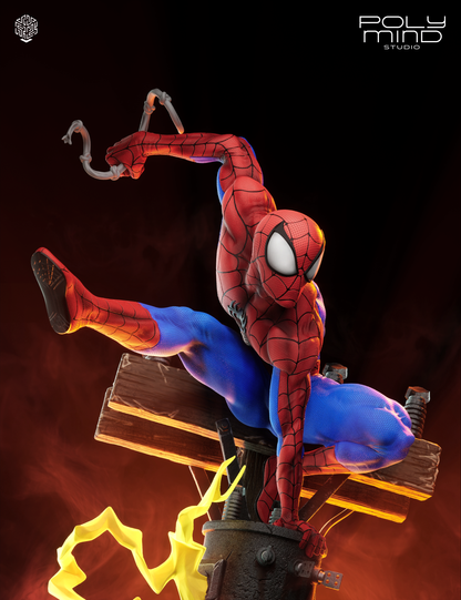 Spiderman Statue 3D-Printed Kit