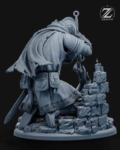 Dark Souls Statue 3D-Printed Kit
