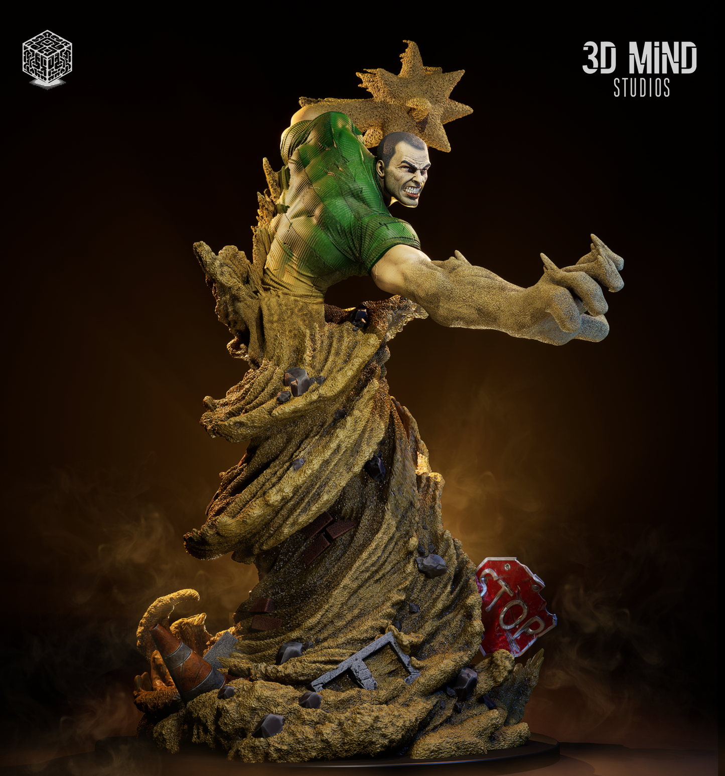 Sandman Statue 3D-Printed Kit