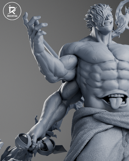 Ryomen Sukuna Statue 3D-Printed Kit