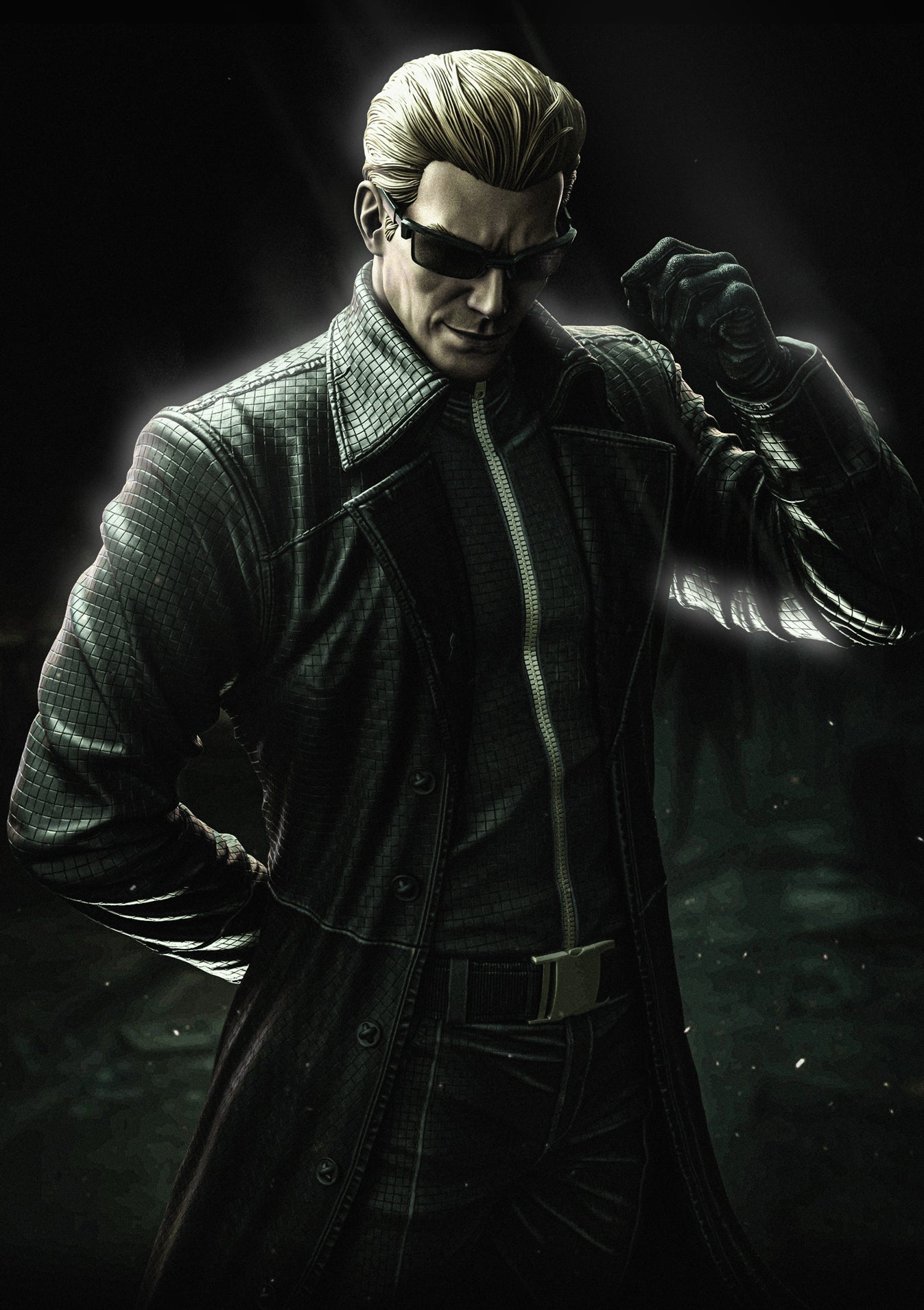 Albert Wesker Statue 3D-Printed Kit