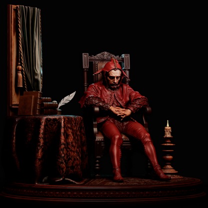 The Sad Jester Statue 3D-Printed Kit