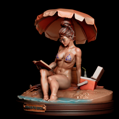 Chun-Li Statue 3D-Printed Kit