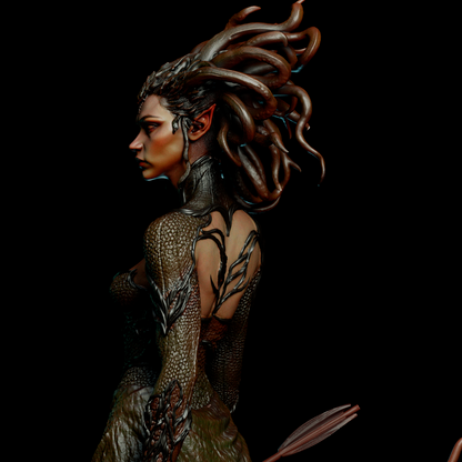 Medusa Statue 3D-Printed Kit
