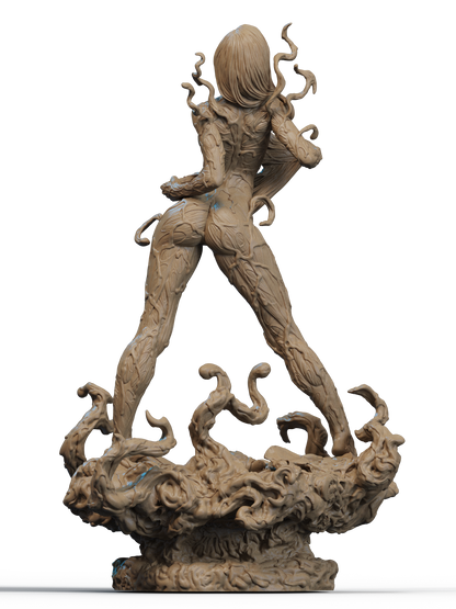 Carnage Mary Jane Statue 3D-Printed Kit