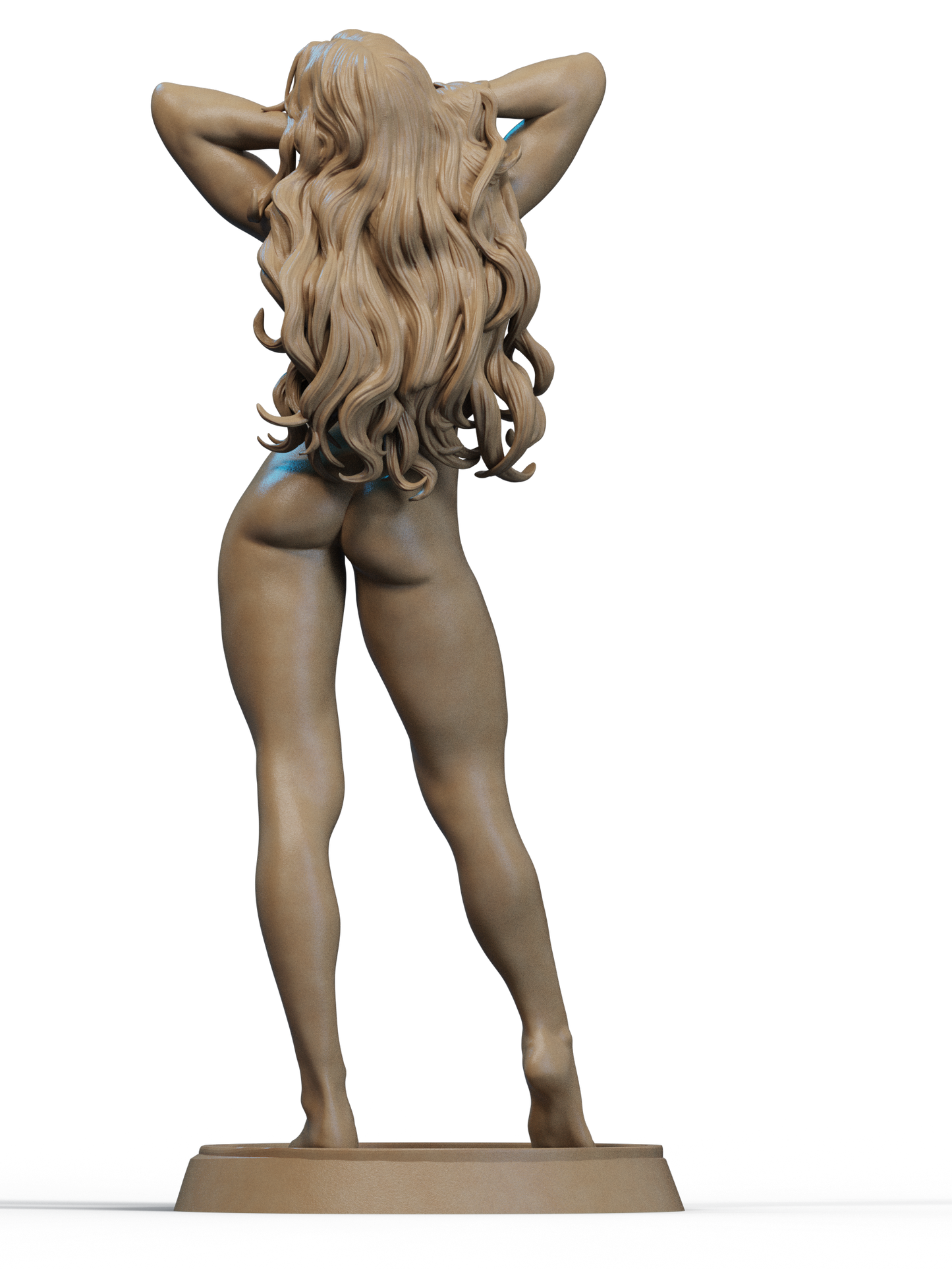 Blonde Blazer Statue 3D-Printed Kit