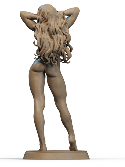 Blonde Blazer Statue 3D-Printed Kit