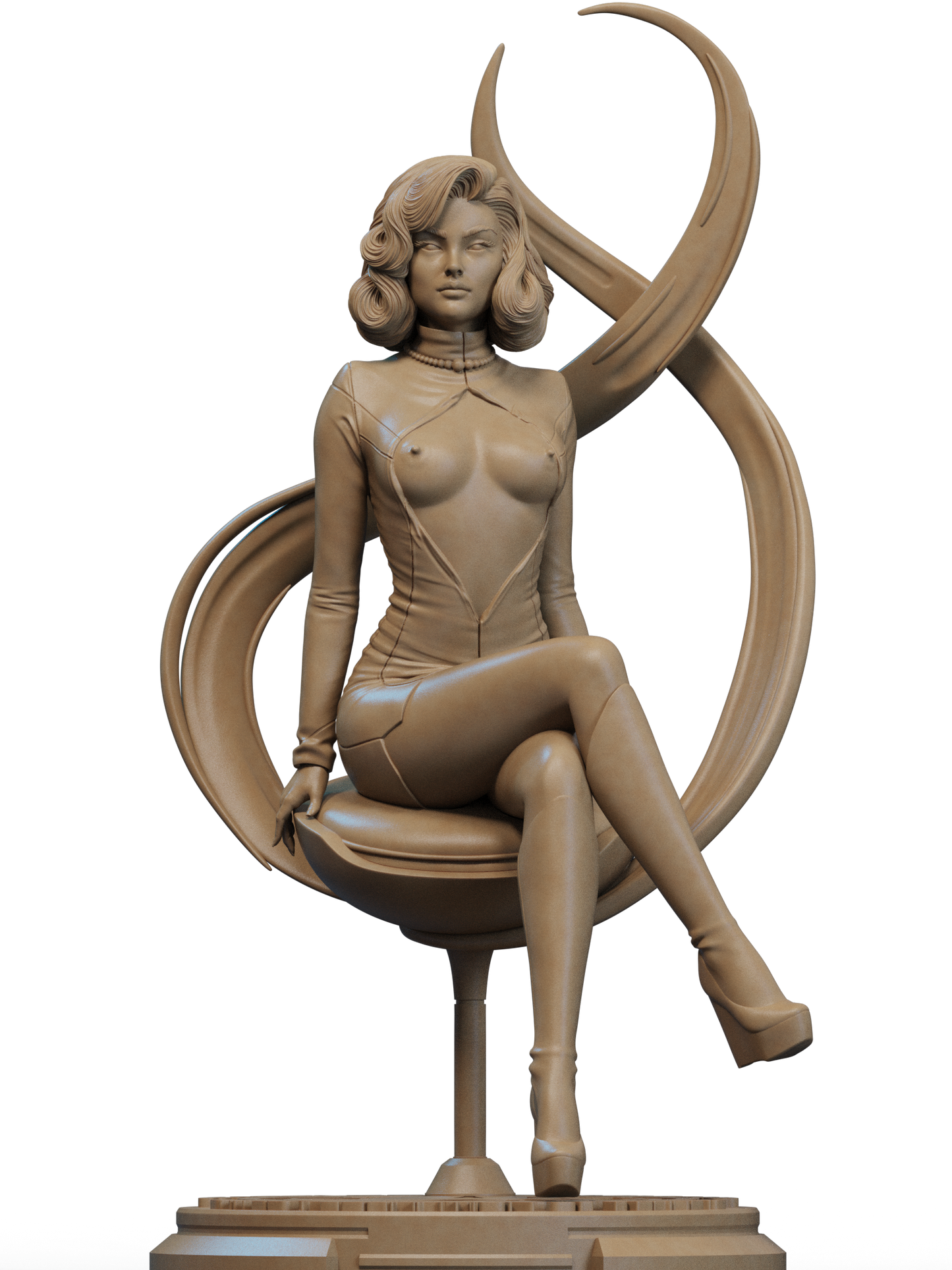 Starfleet Officer Statue 3D-Printed Kit