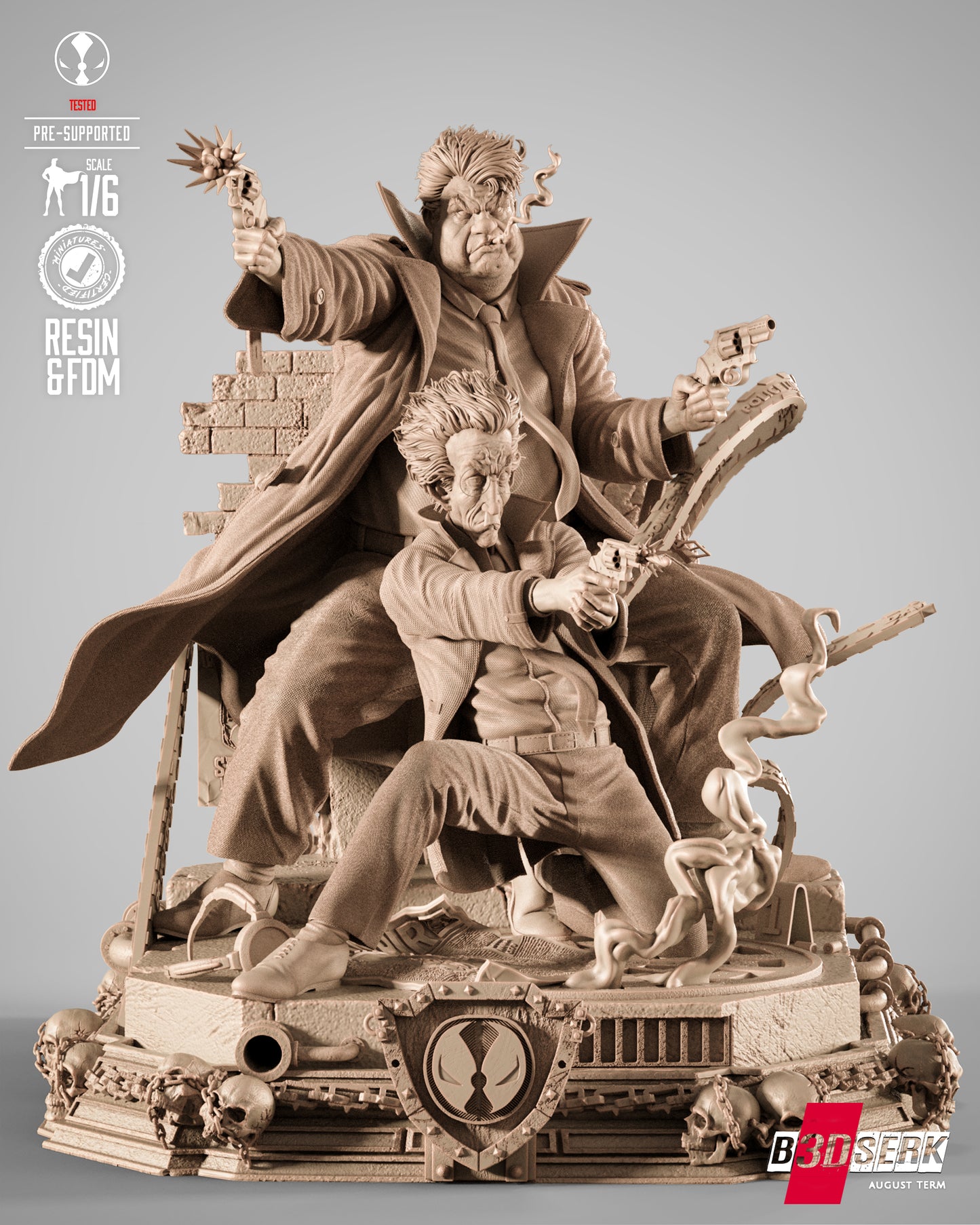 Sam & Twich Statue