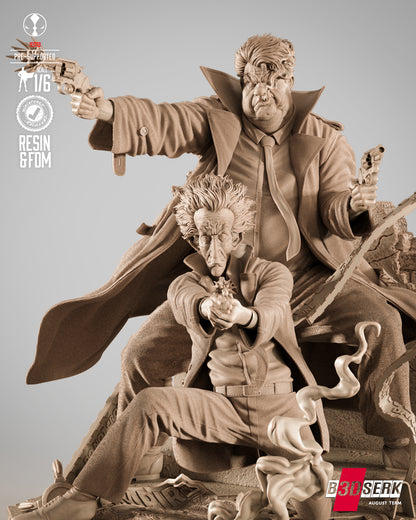 Sam & Twich Statue