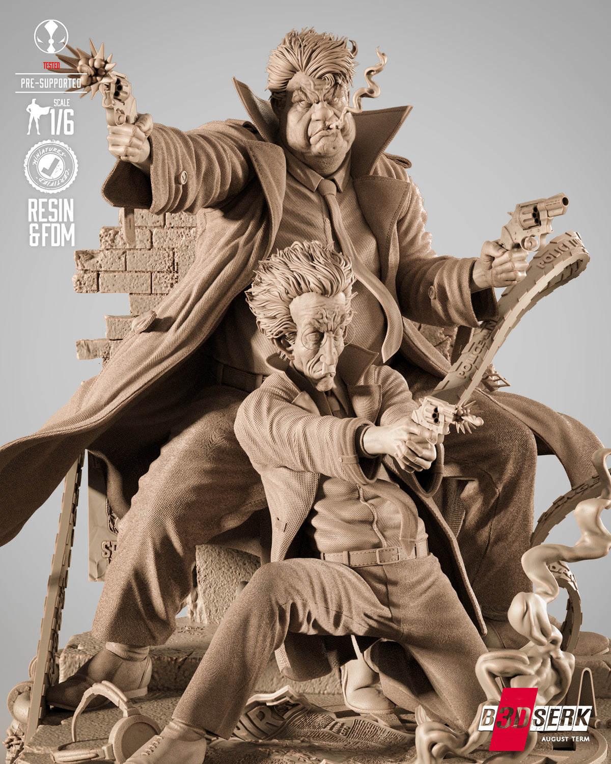 Sam & Twich Statue