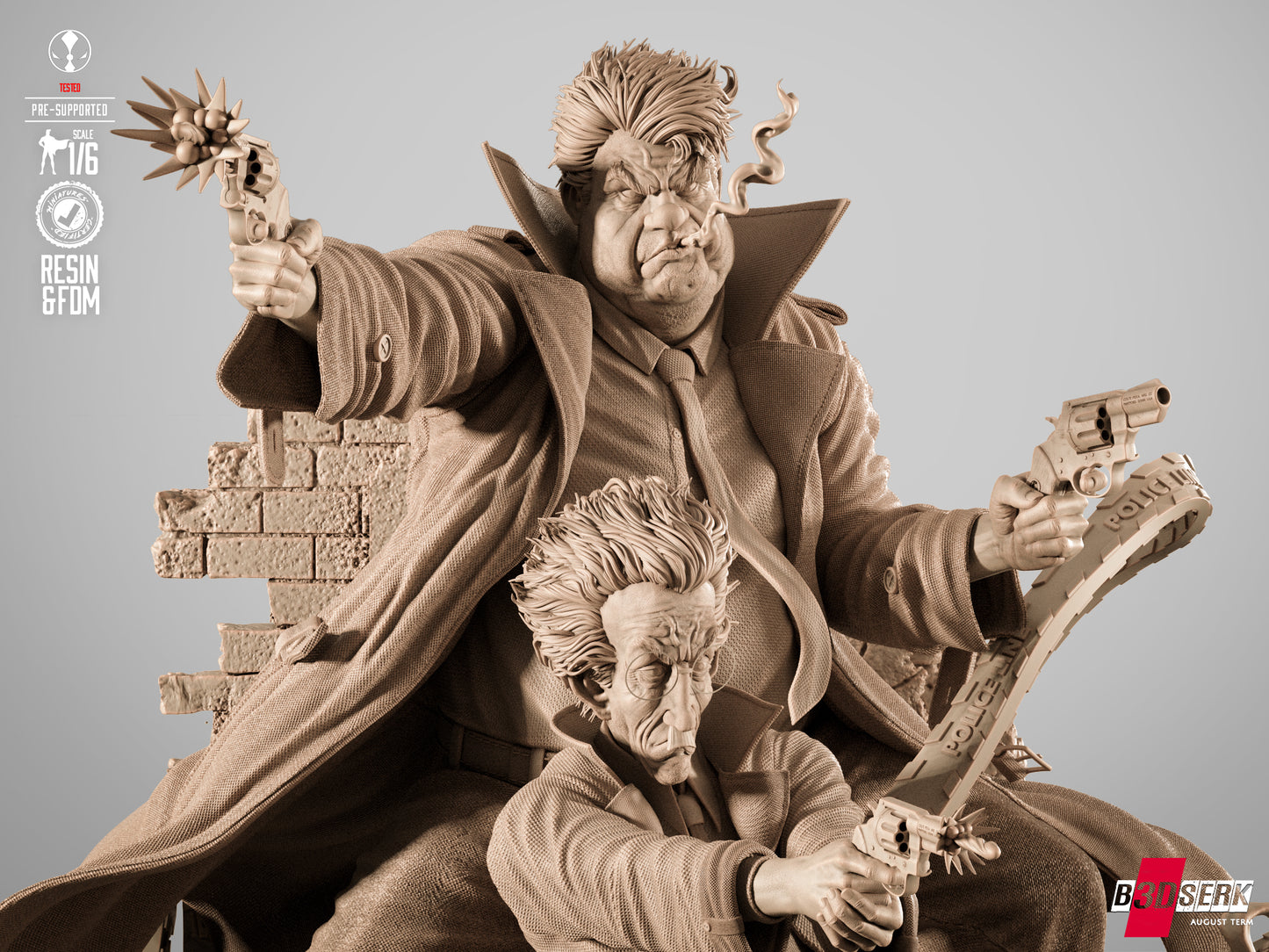 Sam & Twich Statue