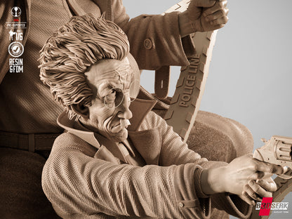Sam & Twich Statue