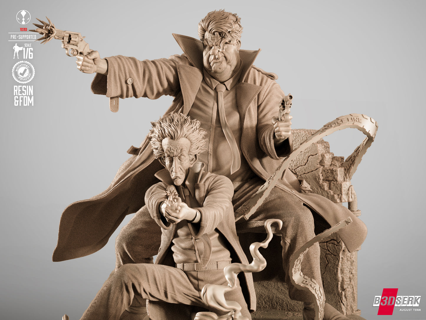 Sam & Twich Statue