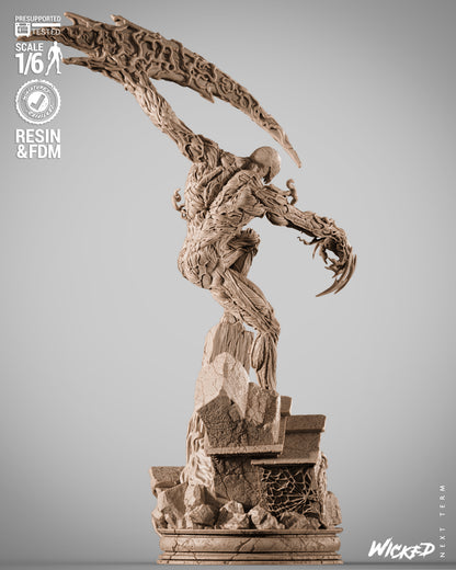 Carnage Statue 3D-Printed Kit