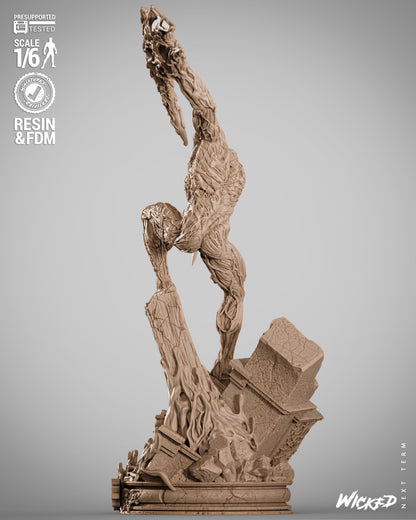 Carnage Statue 3D-Printed Kit