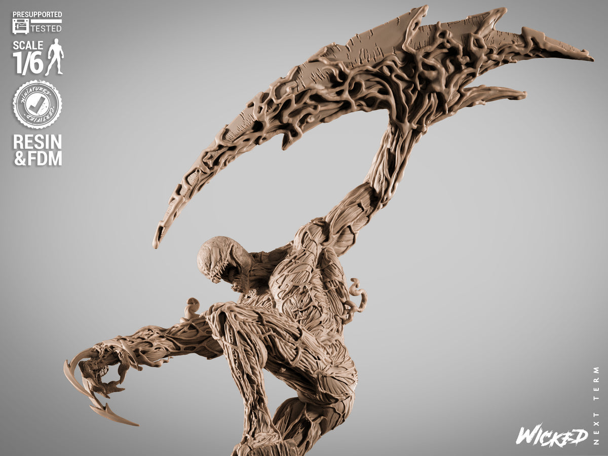 Carnage Statue 3D-Printed Kit