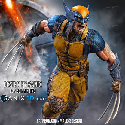 Wolverine Statue