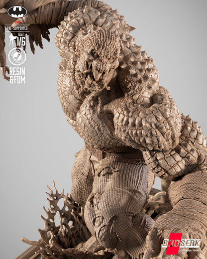 Killer Croc Statue 3D-Printed Kit
