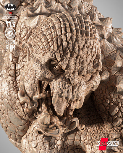 Killer Croc Statue 3D-Printed Kit