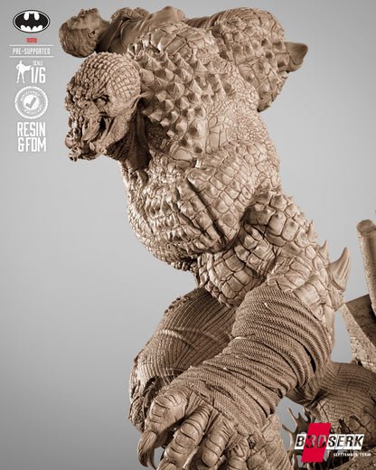 Killer Croc Statue 3D-Printed Kit