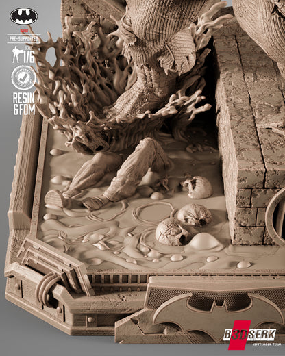 Killer Croc Statue 3D-Printed Kit