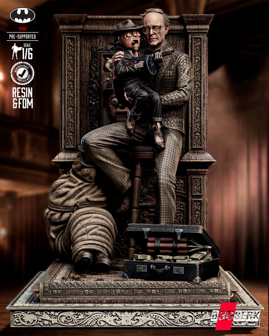 Scarface and Ventriloquist Statue 3D-Printed Kit