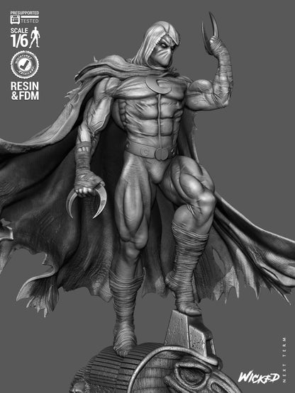 Moon Knight Statue 3D-Printed Kit