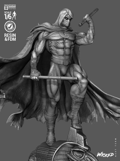 Moon Knight Statue 3D-Printed Kit