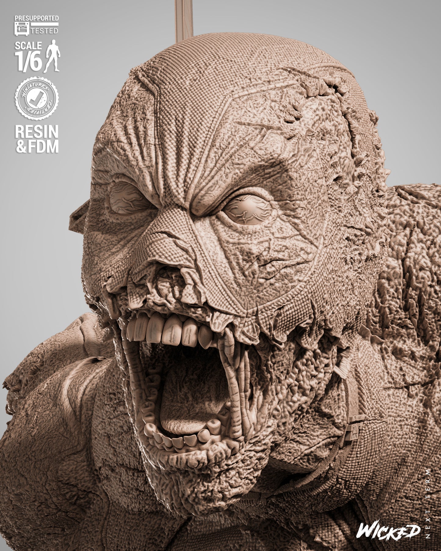 Deadpool Zombie Statue