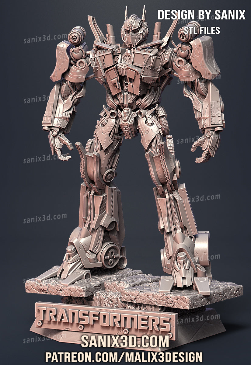 Optimus Prime Statue