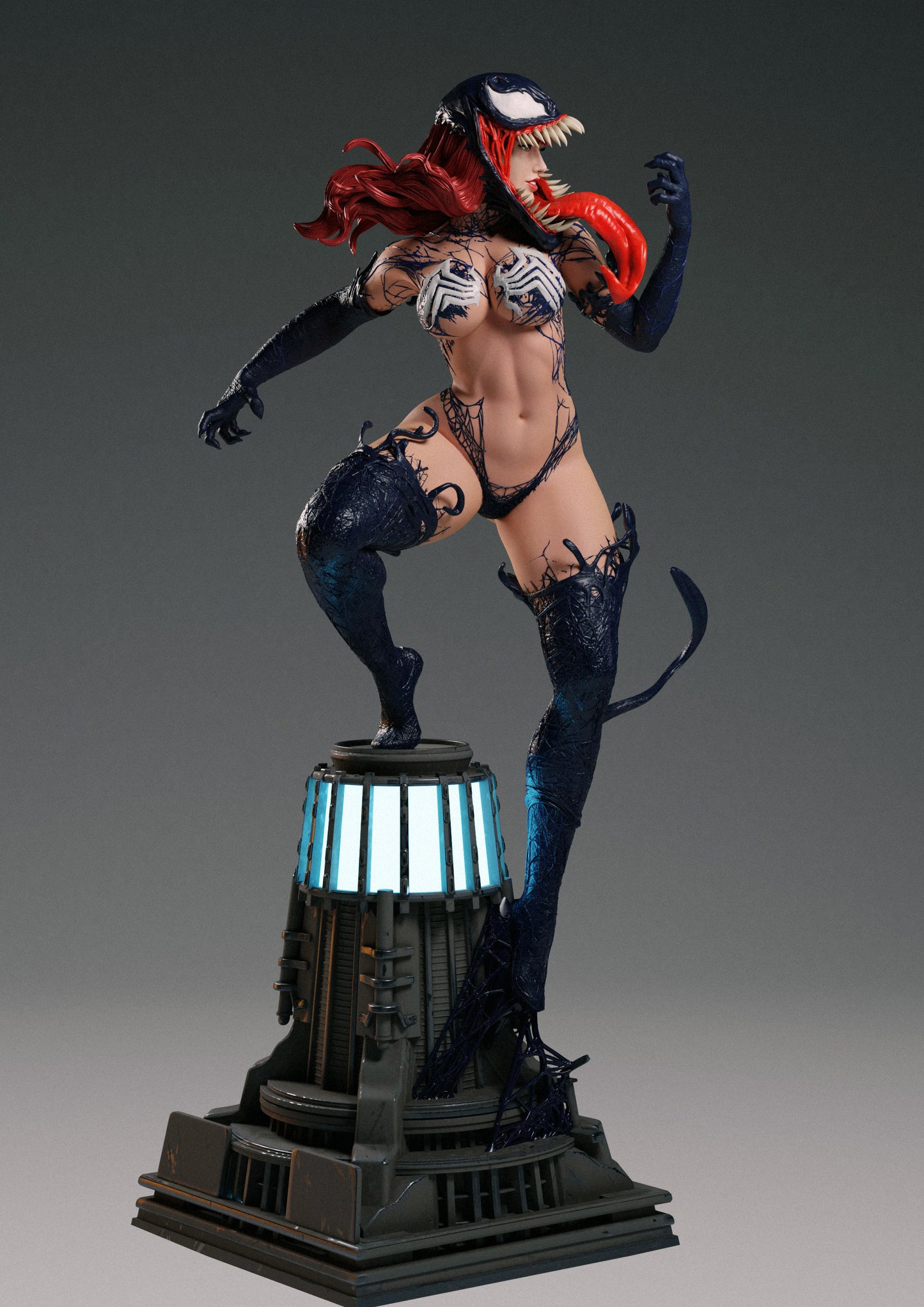 MJ Venomized Statue
