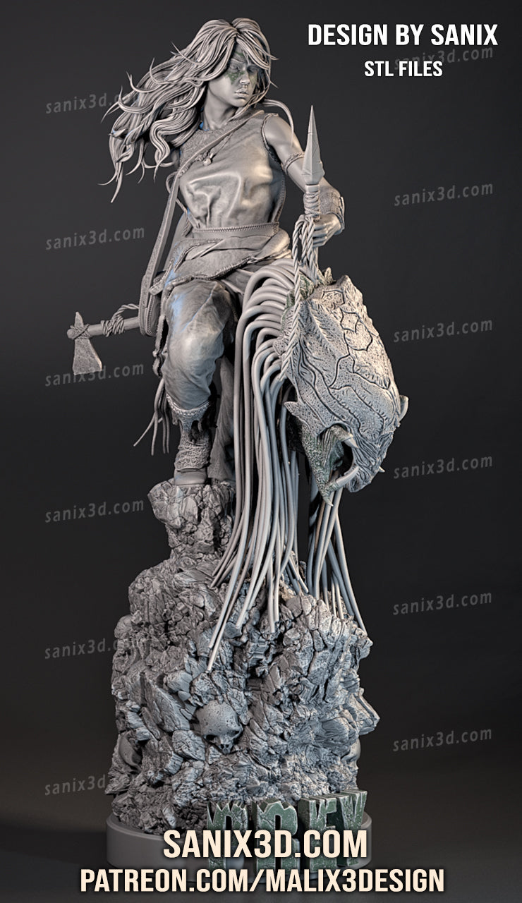 Naru (Prey) Statue